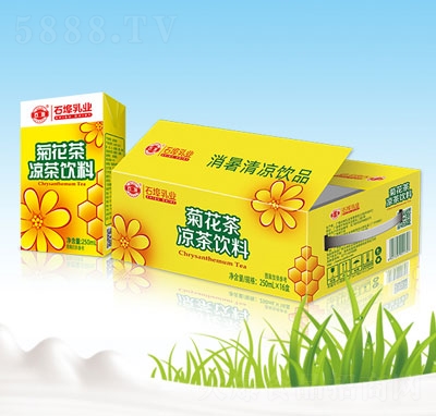 石埠乳業(yè)250mL菊花茶植物飲料招商
