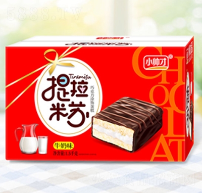 小帥才提拉米蘇巧克力涂飾蛋糕牛奶味1.5kg
