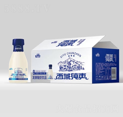 西域純真發(fā)酵酸奶飲品禮盒酸奶招商