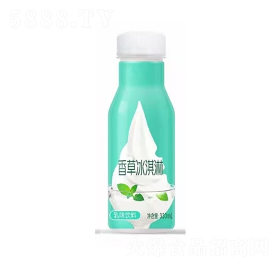 明好香草冰淇淋乳味飲料乳飲品招商代理批發(fā)330ml