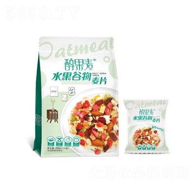 好遇醇果麥水果堅(jiān)果燕麥片即食沖飲小袋代餐飽腹谷物早餐