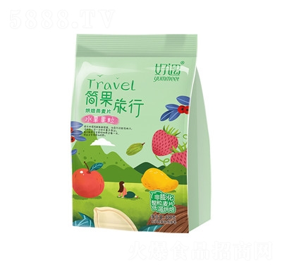好遇烘焙燕麥片400g水果堅(jiān)果代餐即食麥片批發(fā)水果果粒