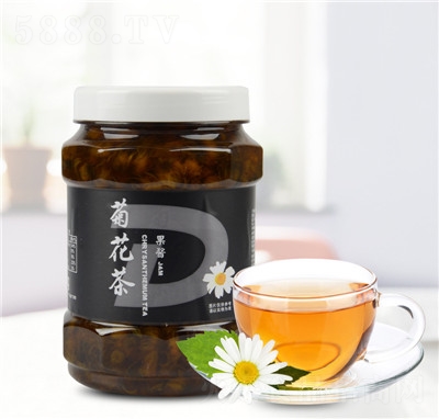 大拇指菊花茶果醬花茶風(fēng)味水果茶沖飲品