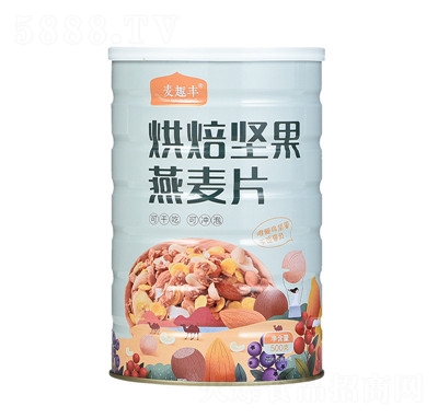 麥趣豐烘焙麥片500克即食楓糖熟水果堅(jiān)果燕麥片脆