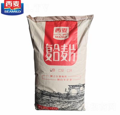 西麥復(fù)合麥片代餐沖飲即食量大更優(yōu)惠15kg大包裝