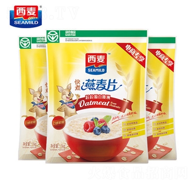 西麥燕麥片健康谷物代餐麥片即食