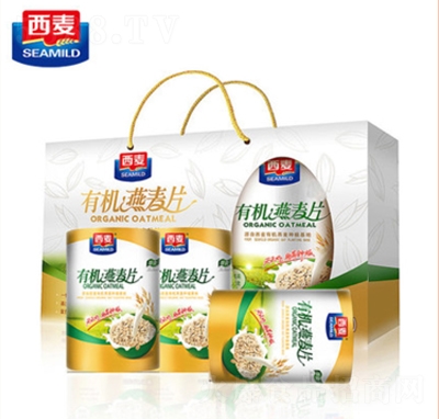西麥有機燕麥片谷物健康營養(yǎng)早餐代餐罐裝禮盒即食燕麥片