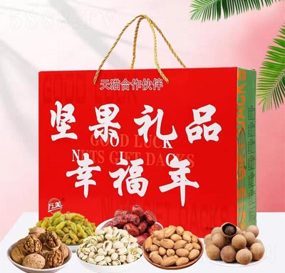 萬(wàn)美堅(jiān)果禮品招商代理干果混合干果葡萄干果干禮盒