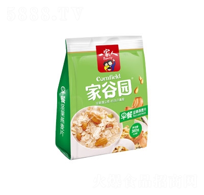 一家人360克早餐堅果燕麥片沖飲品