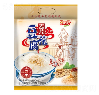 豆世界480g麥片豆腐花沖飲品