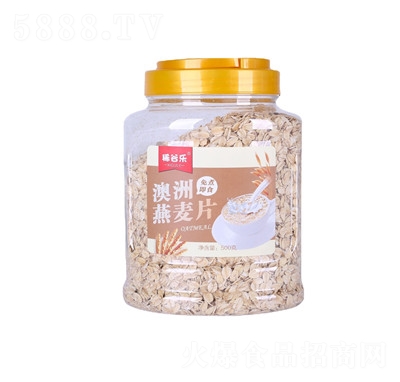 稀谷樂廠家燕麥片原味營(yíng)養(yǎng)沖飲谷物熟白燕麥片早餐500g代理