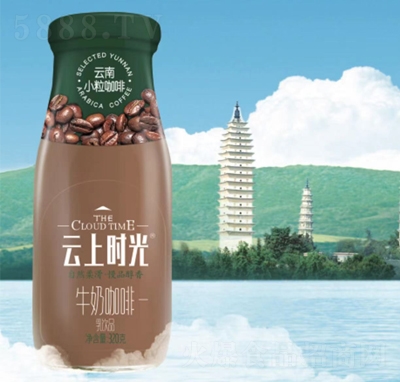 云上時光牛奶咖啡乳飲品320克招商代理