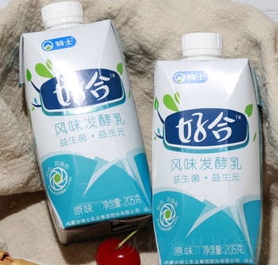 騎士好合風(fēng)味發(fā)酵乳原味205克招商