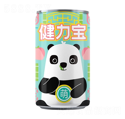 健力寶萌寶系列飲品招商代理功能飲料橙蜜味運動飲料萌寶罐