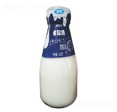 雪寶原野牧場(chǎng)老酸奶