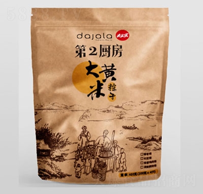 大家樂(lè)大黃米榴蓮餡400克端午粽子