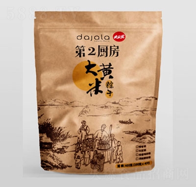 大家樂(lè)大黃米梅菜肉餡400克端午粽子