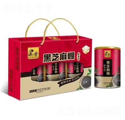 黑牛黑芝麻糊開窗禮盒代理