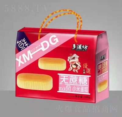 多滋坊無蔗糖小米蛋糕糕點禮盒