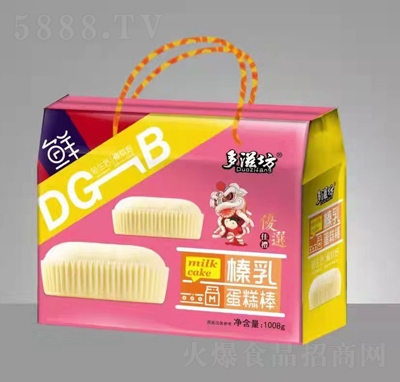 多滋坊榛乳蛋糕棒休閑糕點禮盒招商