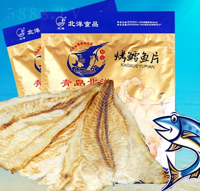 北洋食品烤鱈魚(yú)片袋裝休閑零食招商代理