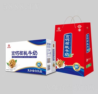 高鈣核桃牛奶復合蛋白飲品
