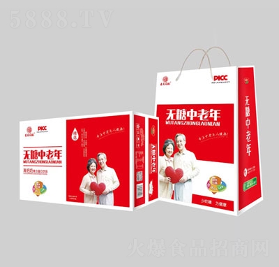 吉慶同福無糖中老年高鈣奶復合蛋白飲品