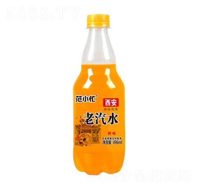 范小忙老汽水碳酸飲料橙味496ml