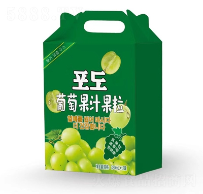 樂冰洋果粒果汁禮葡萄汁320ml×12罐