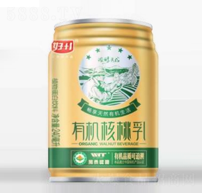 好+1有機核桃乳植物植物蛋白飲料240毫升