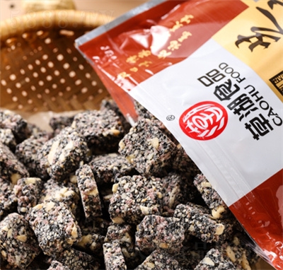 草湖芝麻糖袋裝酥類點(diǎn)心休閑食品