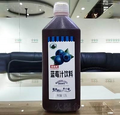 君麥郎果汁復(fù)合果汁藍莓汁飲料1.25L