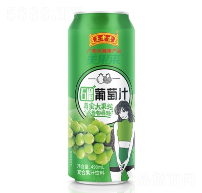 王老吉美果來(lái)石榴葡萄汁復(fù)合果汁飲料490ml