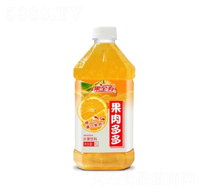 果全有果肉多多水果飲料橙汁1L