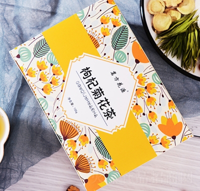 茗方花源枸杞菊花茶100g花茶沖飲品獨(dú)立包裝