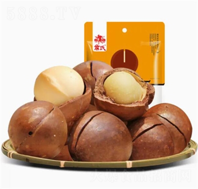 詹氏夏威夷果405g袋裝包裝奶油味堅(jiān)果零食干果炒貨