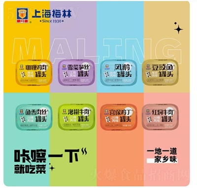 梅林家鄉(xiāng)菜罐頭方便即食