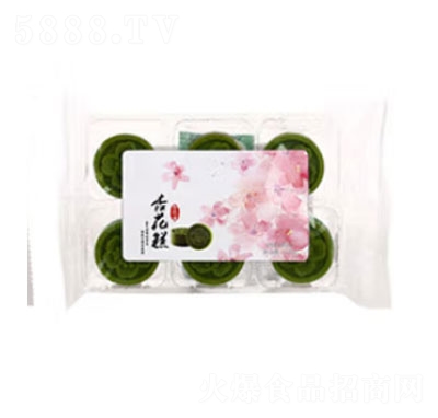 杏花樓杏花糕紅豆味120g綠豆糕傳統(tǒng)糕點(diǎn)上海特產(chǎn)零食點(diǎn)心