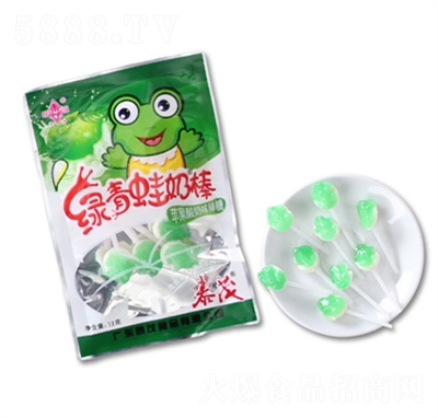 泰茂棒棒糖蘋(píng)果酸奶味休閑零食糖果