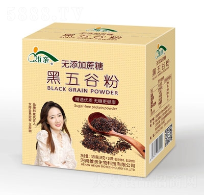 維親黑五谷粉360g