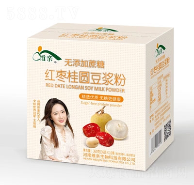 維親紅棗桂圓豆?jié){粉360g