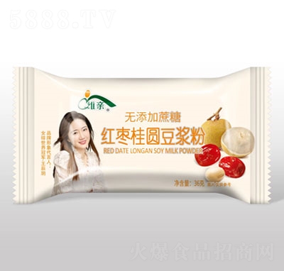 維親紅棗桂圓豆?jié){粉36g