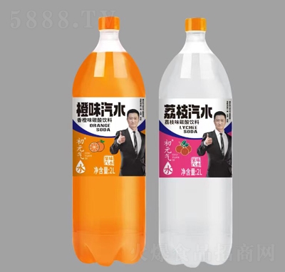 初元氣多口味汽水碳酸飲料2L