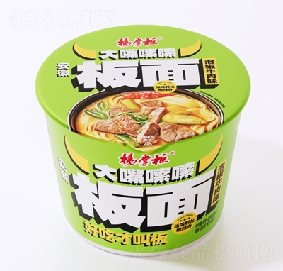 楊掌柜安徽板面泡椒牛肉味165g