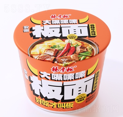 楊掌柜安徽板面香辣牛肉味167g