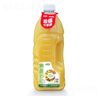 果全有黃桃復(fù)合果蔬汁飲料2.58L