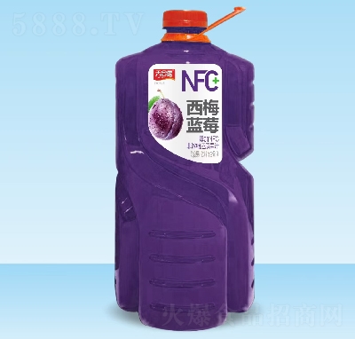 天合露藍(lán)莓西梅汁果汁飲料2L