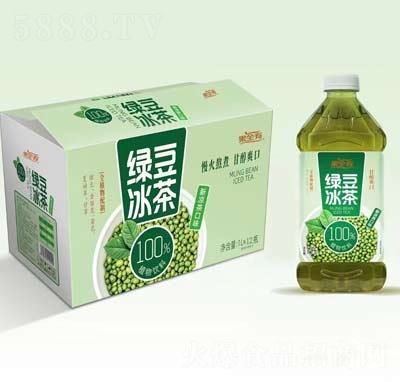 果全有綠豆冰茶1L×12瓶