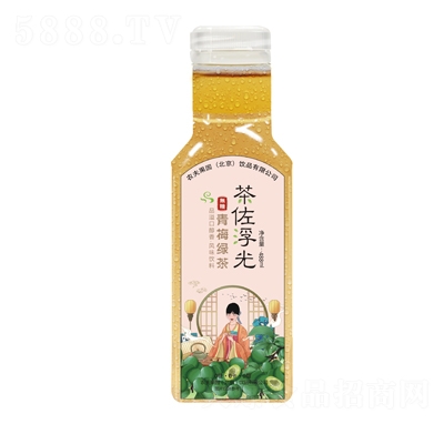 茶佐浮光青梅綠茶風(fēng)味飲料488ml