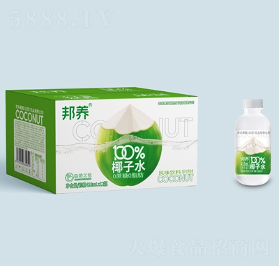 邦養(yǎng)椰子水風(fēng)味飲料418mlX12盒